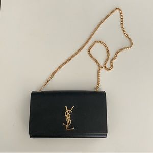 Saint Laurent Kate Medium Grain de Poudre Bag